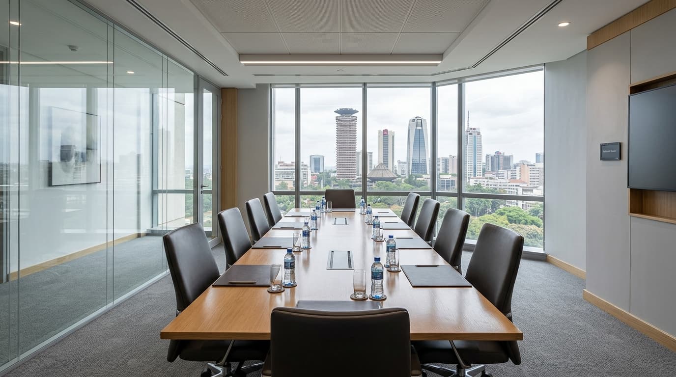 Pristine Executive Boardroom and Corporate Office Cleaning in Nairobi